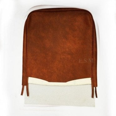 1957 On Van/Pickup Front Seat Squab Cover Folding Back Vinyl (Autumn Leaf)
