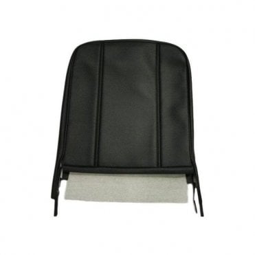 1957 On Van/Pickup Front Seat Squab Cover Folding Back Vinyl (Black)