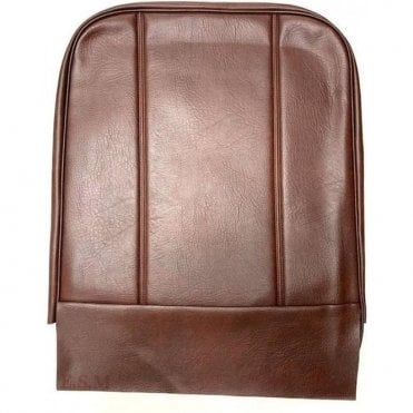 1957 On Van/Pickup Front Seat Squab Cover Folding Back Vinyl (Brown)