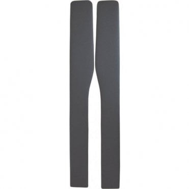4-Door B-Post Interior Trim Covers - LOWER (Pair) Vinyl BLACK