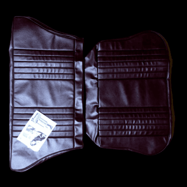 56-59 Rear Seat Cover 2DR Saloon Complete Set Vinyl Maroon