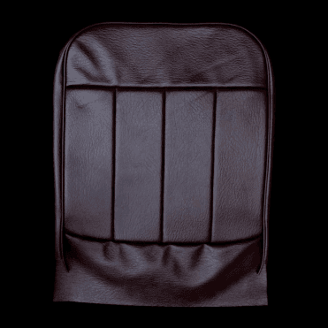 60-62 Front Seat Base Cover Vinyl Maroon