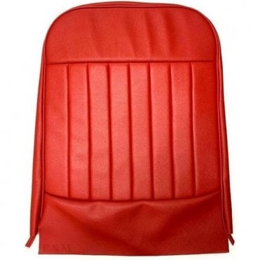 62-64 Plain One Colour Front Seat Base Cover Vinyl CHEROKEE RED *DETAILS*