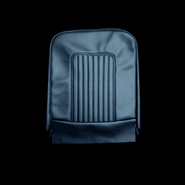 64-71 Late Front Seat Base Cover Vinyl Navy