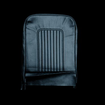 64-71 Late Front Seat Squab Cover Vinyl Black