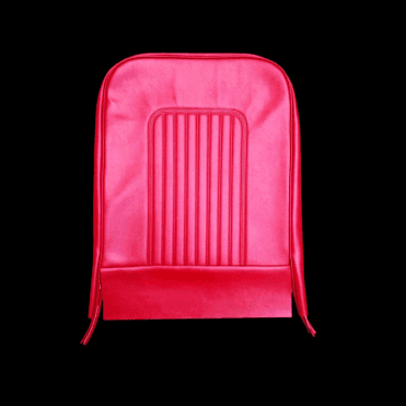 64-71 Late Front Seat Squab Cover Vinyl Red