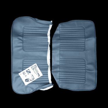 64-71 Late Rear Seat Cover 4DR Saloon Vinyl Blue/Grey