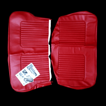 64-71 Late Rear Seat Cover 4DR Saloon Vinyl Cherokee Red