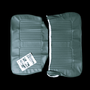 64-71 Late Rear Seat Cover 4DR Saloon Vinyl Porcelain Green