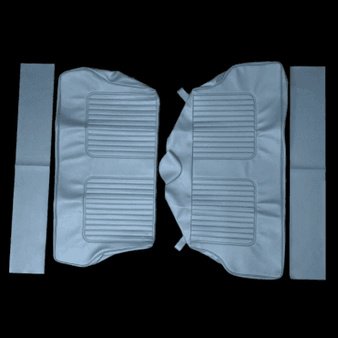 64-71 Late Rear Seat Cover Traveller Vinyl Blue/Grey