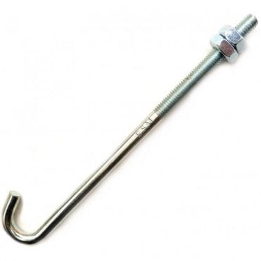 Battery Holder "J" Bolt & Nuts - Up To 1962 (For BAT102) Bright Zinc Plated - Each