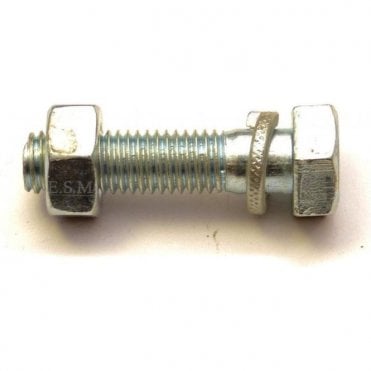 Bolt & Nut (Secures Tie-Bar To Yoke)