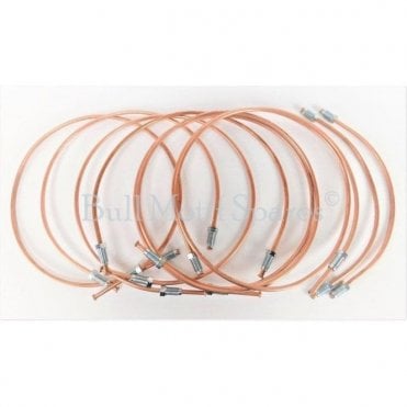 Brake Pipe Set - Copper - Saloon/Traveller/Convertible R.H.D. *Dec 1953 Onwards*