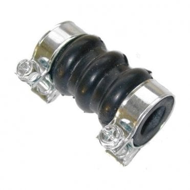 By-Pass Hose - BLACK SILICONE (With Clips)