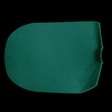 Carpet - Gearbox Tunnel Section (For FORD 5-Speed Conversion Only) *GREEN* NEWTON COMMERCIAL
