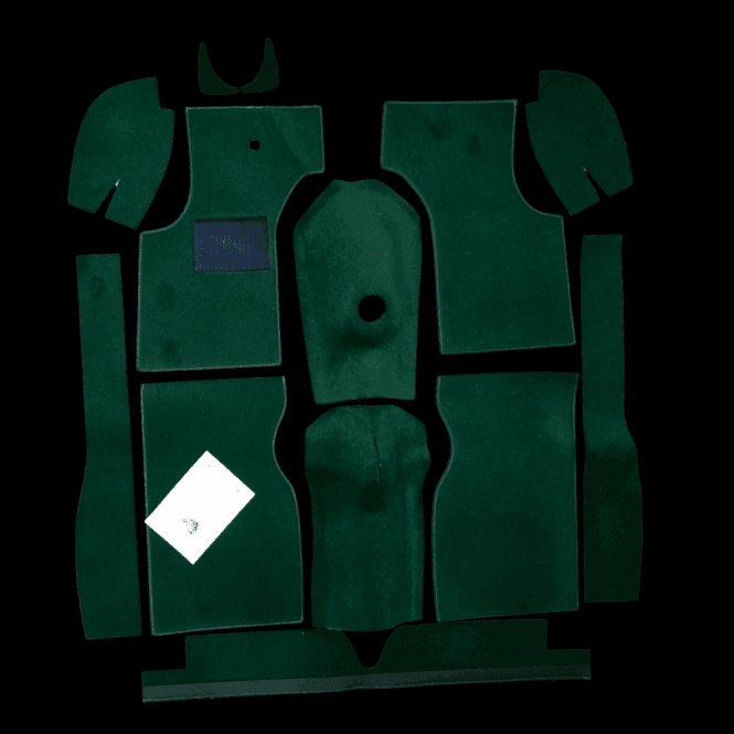 Carpet Set-1000 Models 1956-71 (GREEN) Newton Commercial L/H/D