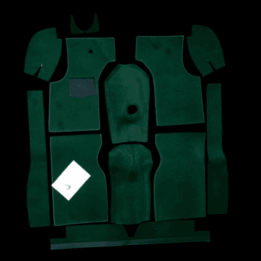 Carpet Set-1000 Models 1956-71 (GREEN) Newton Commercial L/H/D