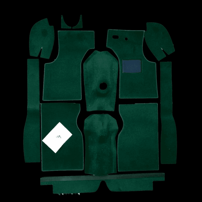 Carpet Set-1000 Models 1956-71 (GREEN) Newton Commercial R/H/D