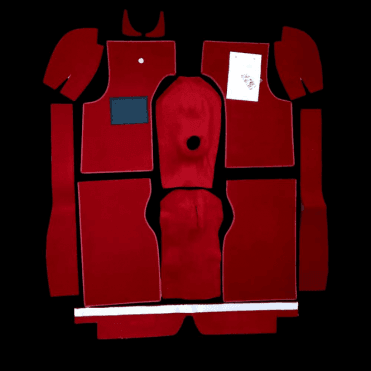 Carpet Set-1000 Models 1956-71 (RED) Newton Commercial L/H/D
