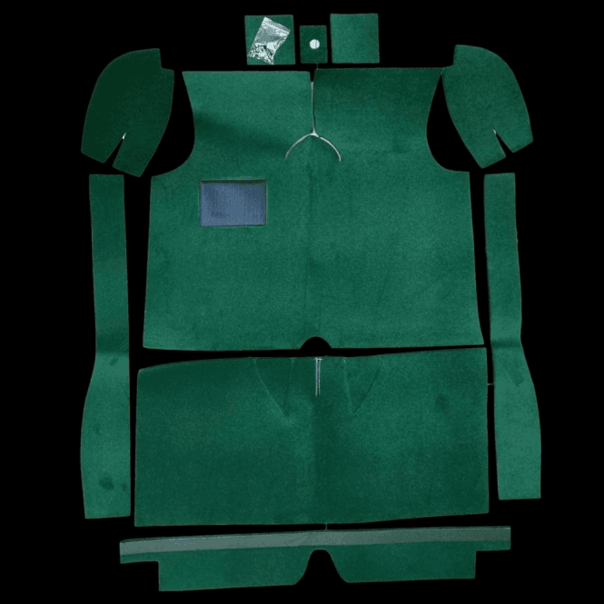 Carpet Set-Series II Models 1952-56 (GREEN) Newton Commercial L/H/D