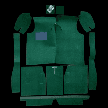 Carpet Set-Series MM Models 1948-53 (GREEN) Newton Commercial L/H/D