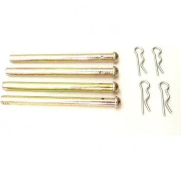 Disc Brake Pad Locating Pins & Clips (Set of 4) - Both Calipers (MARINA)