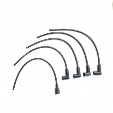 Distributor H T Leads (Set 5) Screw In Type - Black
