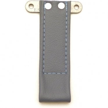 Door Pull Strap (Leather) BLUE