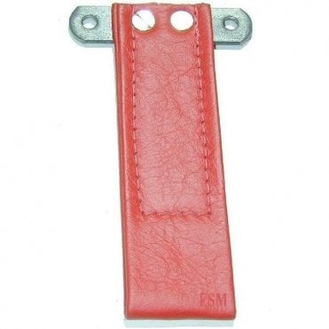 Door Pull Strap (Leather) RED
