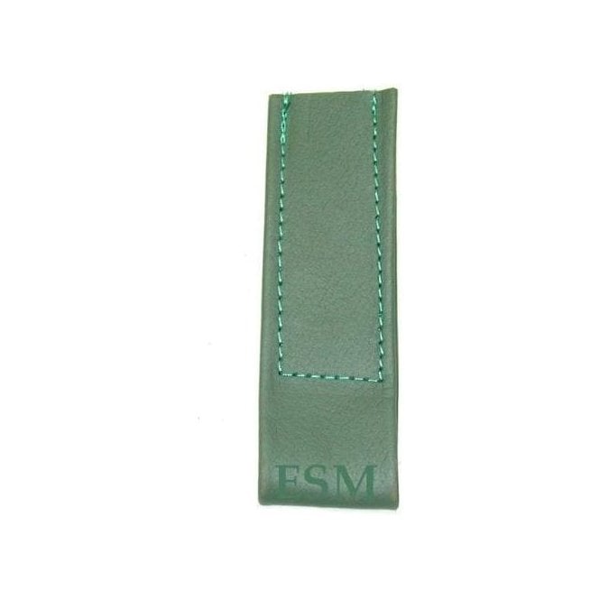 Door Pull Strap-No Plate 1950-1956 (Leather) GREEN