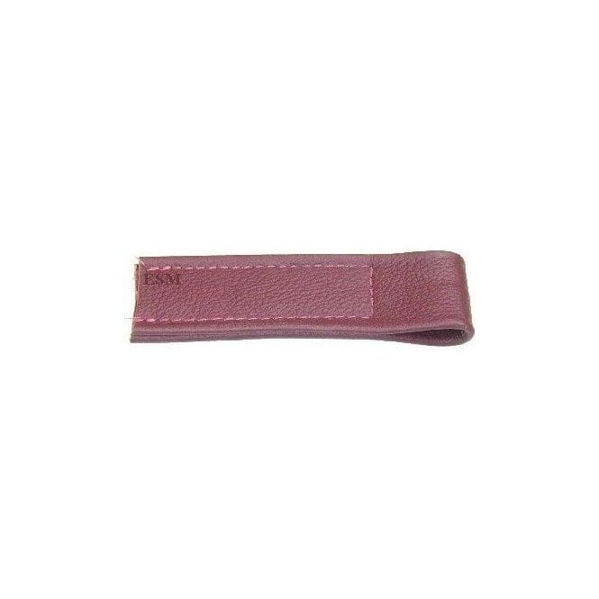 Door Pull Strap-No Plate 1950-1956 (Leather) MAROON ** USE TRM700AM **