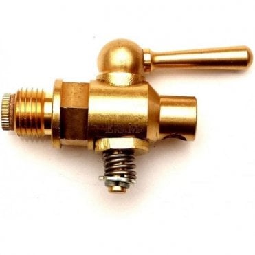 Drain Tap (Brass)-Engine Block