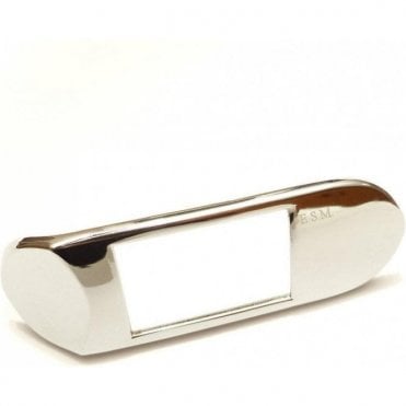 Escutcheon Plate - Chrome - R/H Rear (4-Door) Made by ESM to Original Specification