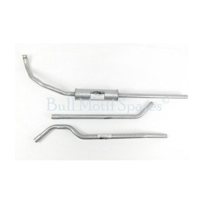 Exhaust O.H.V Mild Steel Saloon/Traveller/Convertible ALUMINISED 3-PIECE