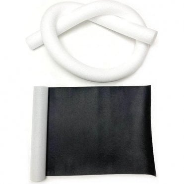 Foam Padding & Covering-For 1959-On Parcel Tray / Shelf Bar (Black) - Newton Commercial