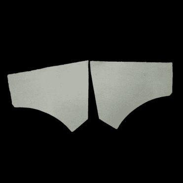 Front Scuttle Panels (Pair) BEIGE