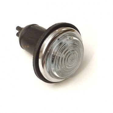 Front Sidelight/Flasher-Complete (1961-63) Flat Clear Glass Lens L488 Type