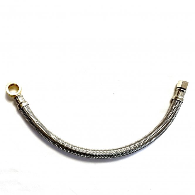 Fuel / Petrol Pipe-Pump To Carburettor-Metal Braided (Early) Banjo/Screw Fitting