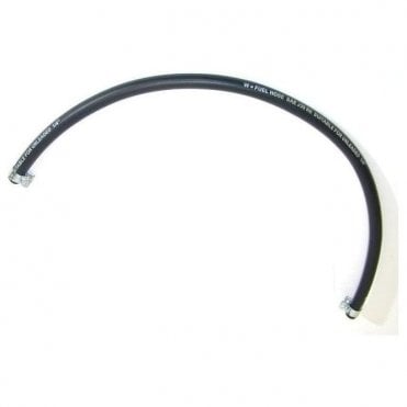 Fuel / Petrol Pipe-Pump To Carburettor-Reinforced Rubber (Late) Push-On Type (With Clips)