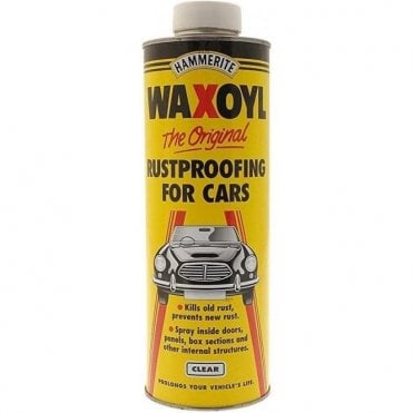 Hammerite Waxoyl Underbody Sealant CLEAR - 1Lt. Shutz *UK Mainland shipping ONLY*
