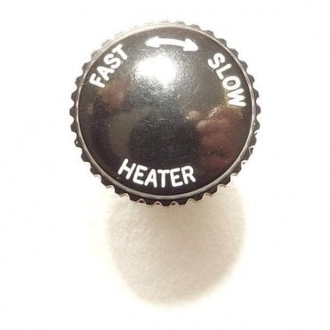 Heater Control Knob (Long Type) for HTR125 Rheostat Switch - Round Heater