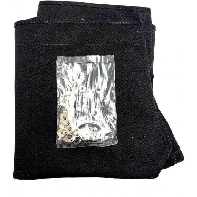 Hood Bag (Canvas) Split-Screen (BLACK)