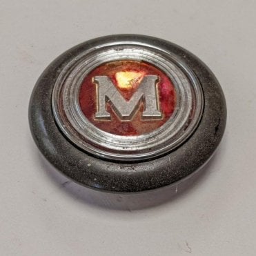 Horn Push/Button (1964-1972) with "M" Centre SECOND-HAND