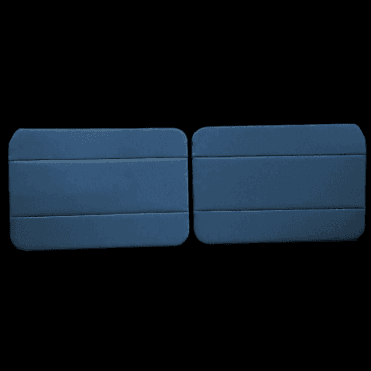 Interior Door Panels 1960-1962 (2-Door/Traveller/Convertible) Pair LIGHT BLUE
