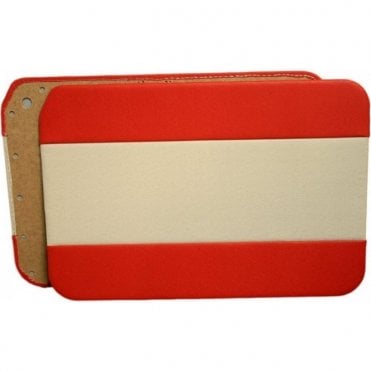 Interior Door Panels 1962-64 2-Door/Traveller/Convertible (RED DUO-TONE) PAIR