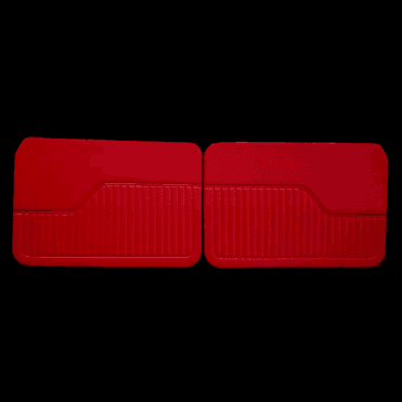 Interior Door Panels 1964-71 (2-Door/Traveller/Convertible) RED