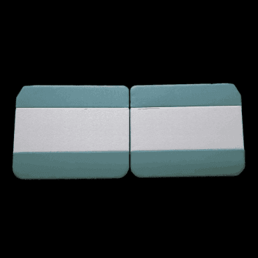 Interior Door Panels-Front-4-Door 1962-64 (GREEN DUO-TONE) Pair