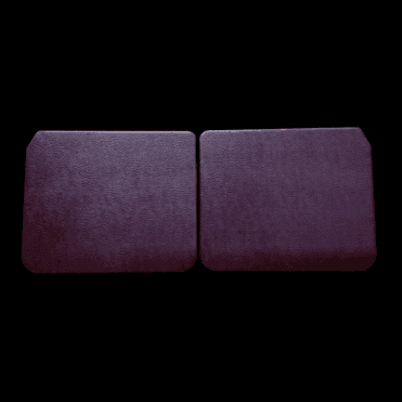 Interior Door Panels-Front-Plain 1950-1959 (4-Door) Pair MAROON