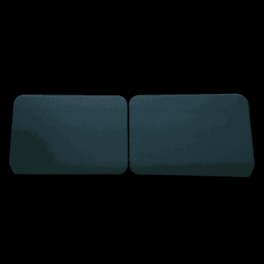 Interior Door Panels-Plain 1948-1959 (2-Door/Traveller/Convertible) SUEDE GREEN