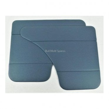 Interior Door Panels - REAR 1960-1962 (4-Door) Pair LIGHT BLUE